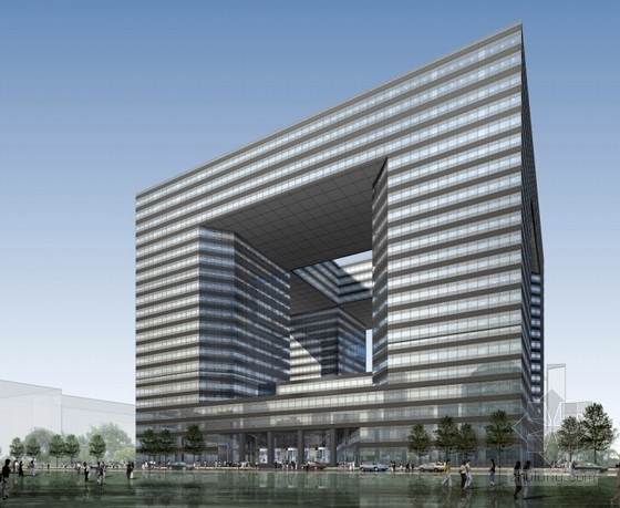 [山西]回字形现代科技研发中心建筑设计方案文本