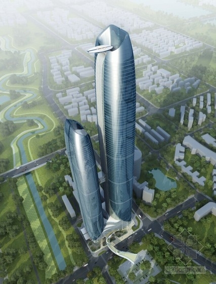 双塔商业资料下载-[广西]350米超高层双塔商业综合体设计方案文本（266张设计图 含CAD）