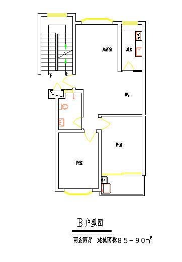 100个住宅经典户型平面图