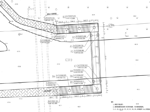 21m跨桁架资料下载-[湖南]临时人行天桥建设工程图纸及清单