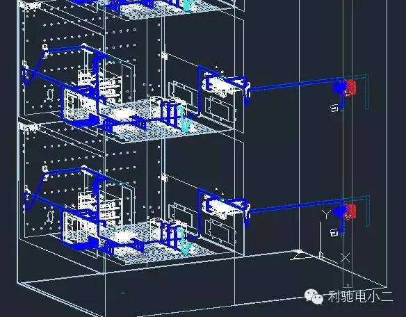 高低压配电柜三维透视图，你一定没见过！_5