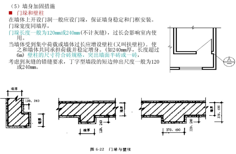 砖墙墙身构造资料下载-墙体的结构构造知识（PDF，71页）