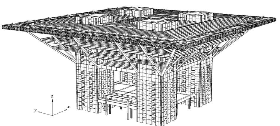 中国馆建筑结构分析图片