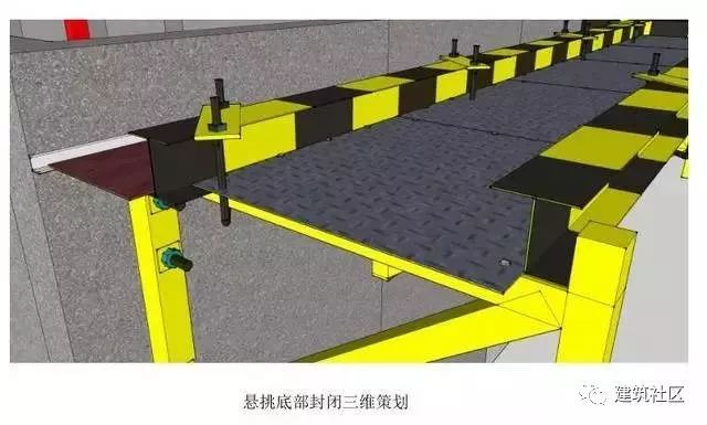 悬挑脚手架搭设施工工艺标准_7