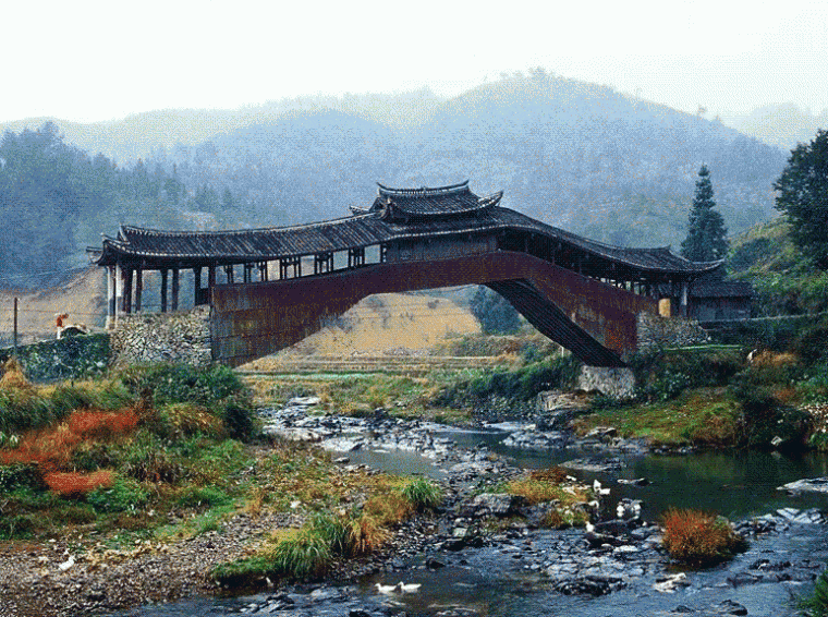 中国古代桥的设计资料下载-中国古桥，就是这么有feel