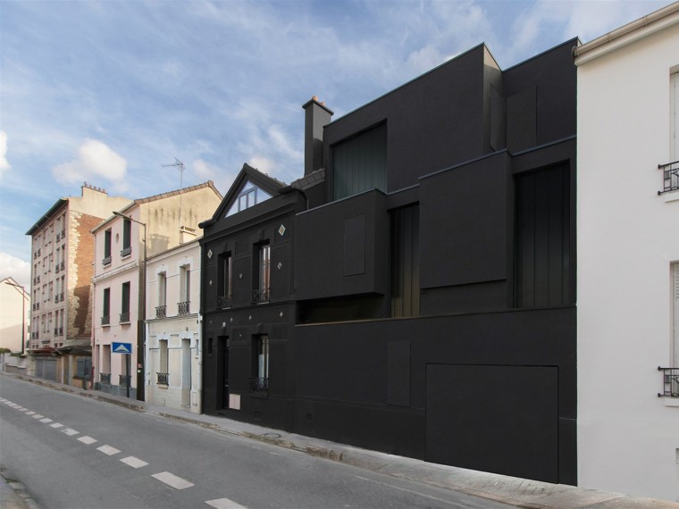 法国建筑SU模型资料下载-法国黑屋