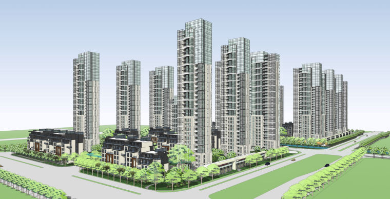 小区住宅建筑设计方案资料下载-[江苏]南京高端品质住宅小区建筑设计方案文本