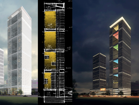 滨湖广场CAD资料下载-合肥滨湖时代广场巨型框架与框筒双重结构体系设计论文