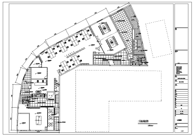 办公空间室内装饰施工图资料下载-奥迪现代风格办公室室内设计施工图及效果图（含32张）