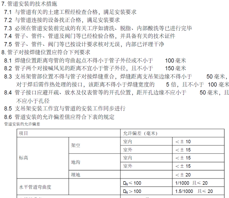 阜新发电厂三期输煤系统的暖通、管道工程施工方案_4