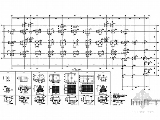 教工宿舍全套施工图资料下载-[广东]五层框架结构教工宿舍结构施工图