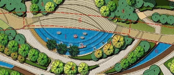 [杭州]流动曲线住宅景观规划设计方案