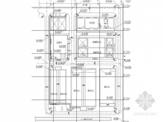 基建矿井工程管理流程资料下载-[山东]矿井水回用及污水处理工艺图