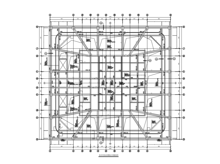 超高层核心筒施工图纸资料下载-220m超高层框架核心筒建筑结构施工图