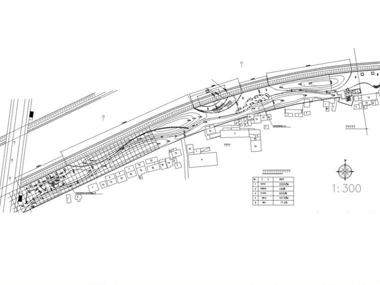 低端廊架施工图资料下载-[浙江]杭州城运河公园全套施工图（含：廊架，健身场地等）