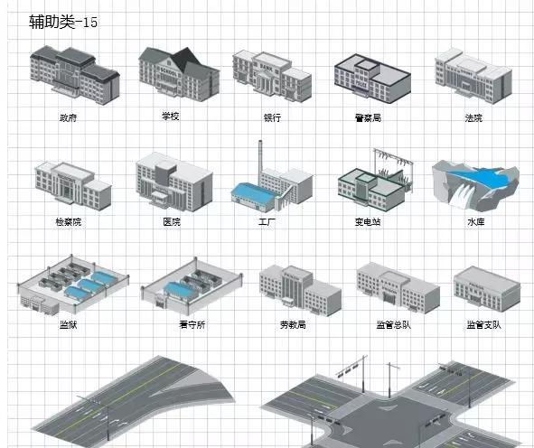 非常实用的智能化弱电行业VISIO模具