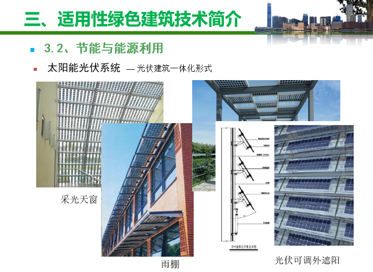 绿色建筑发展现状与展望（PPT，96页）-太阳能光伏系统