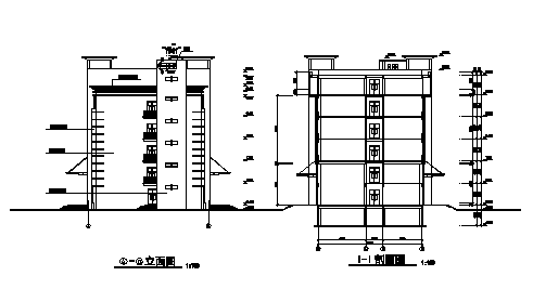 [江苏]某中学综合实验楼建筑施工图-某中学综合实验楼建筑施工图