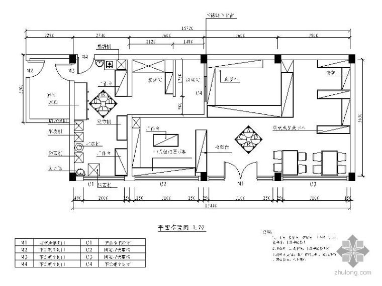 英国面包房兼咖啡厅资料下载-[广东]某面包房设计图