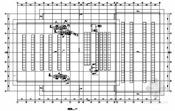 室内乒乓球馆施工图资料下载-某医学院体育馆暖通空调施工图