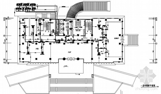 办公大楼设计图资料下载-潍坊市某办公楼空调设计图