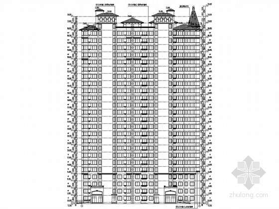 29层高层住宅施工图资料下载-[河南]17000平24层高层住宅结构施工图（含建筑图）
