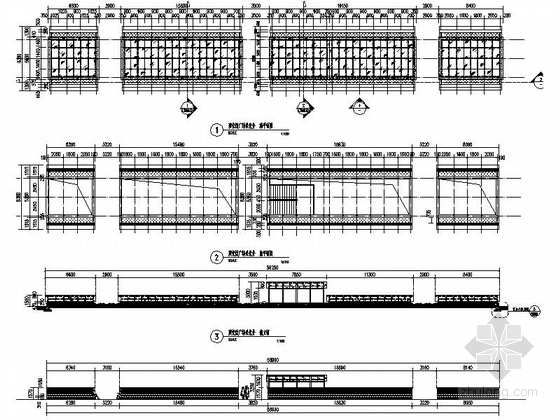 [深圳]火葬场改造扩建详细设计施工图-广场光井详图