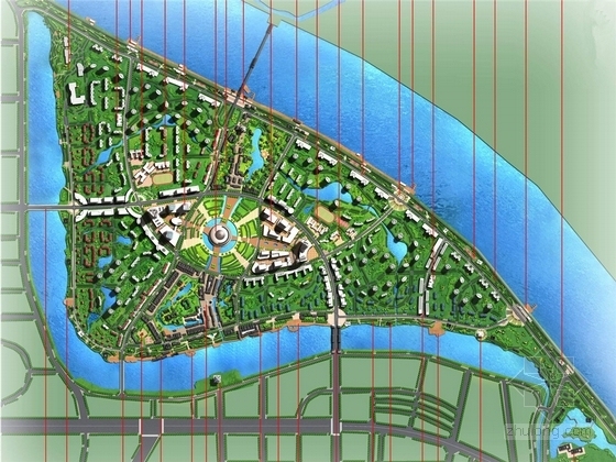 村庄城市规划设计方案资料下载-[眉山]生态可持续城市规划设计方案