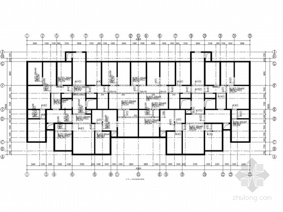 地下储藏室分区图资料下载-地下2层地上18层剪力墙住宅结构施工图(带储藏室)