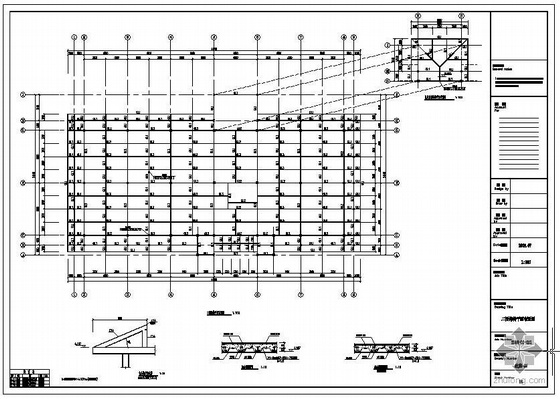某钢钢框架别墅结构施工图资料下载-某钢框架别墅及游泳池结构设计图