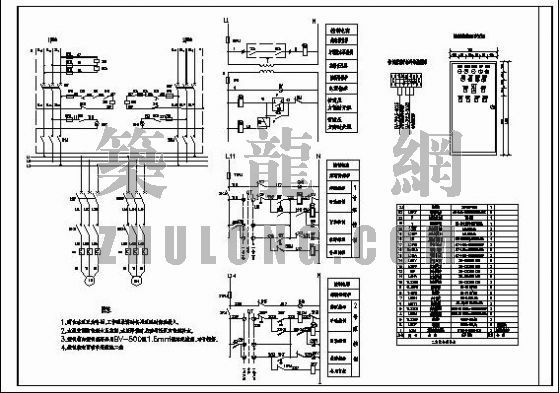 气动水泵工作原理图资料下载-一用一备消防水泵原理图