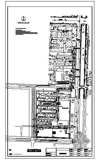 2000平商场平面图资料下载-山东某商场室外蒸汽管线平面图