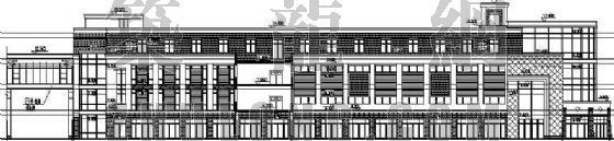 商业楼建筑sk模型资料下载-某广场商业楼建筑施工图