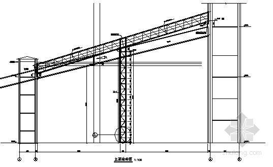 化工连廊栈桥通廊资料下载-[云南]某烧结工程通廊结构施工图