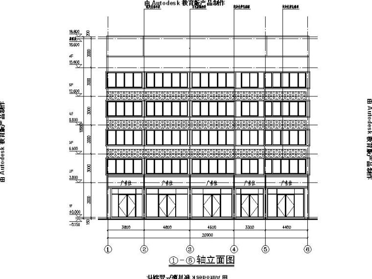 [浙江]四层新中式风格坡屋顶小镇建筑施工图（含多套方案）-四层新中式风格坡屋顶小镇建筑