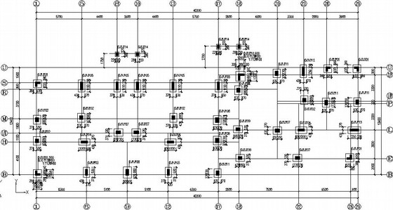 地下储藏室分区图资料下载-异形柱框架住宅结构施工图(带车库储藏室)