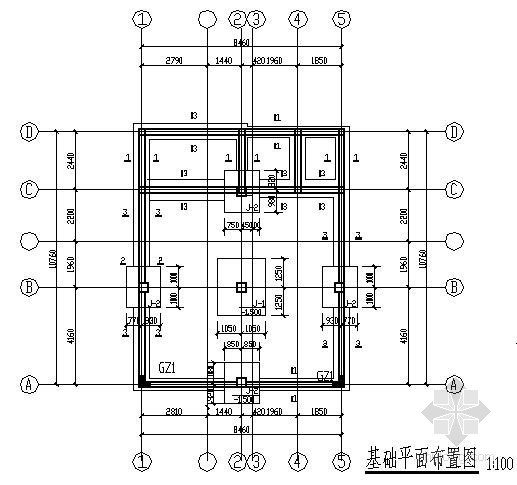 北京别墅框架结构资料下载-三层框架结构别墅结构施工图
