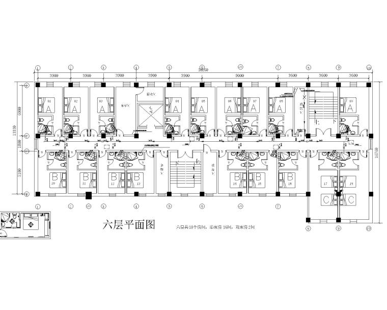 gb50268-2008给水排水施工及验收规范资料下载-7天连锁酒店标准给排水施工图