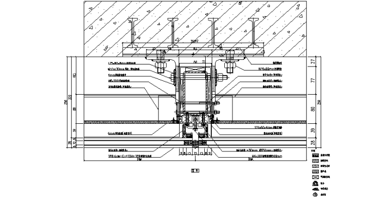 [鲁班奖工程]框架-核心筒结构幕墙工程施工方案（246页，图文丰富）-横梁与立柱节点