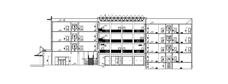周全酒店宾馆设计资料下载-12套酒店宾馆建筑设计CAD图纸（含内部布置）