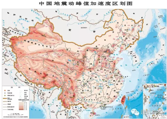 中国地震动参数区划图资料下载-第五代地震区划图6月启用，有哪些变化？