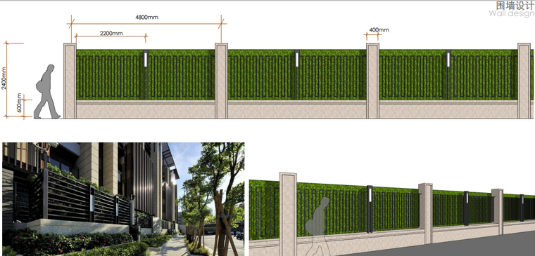 [合肥]庐阳区周湾项目景观概念方案设计（现代）C-4围墙设计
