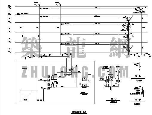 深圳新书城龙华城su资料下载-图书城给排水及消防