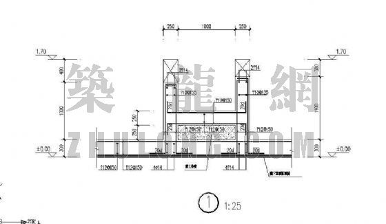 格栅集水池图资料下载-集水池及排放槽详图