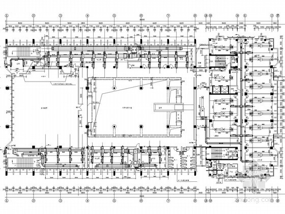 冷冻机房设计图资料下载-[广西]综合办公建筑空调通风排烟系统初步设计图（含机房）