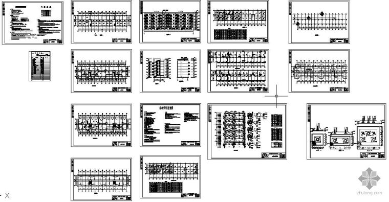 建筑住宅计算书资料下载-[学士]某六层框架住宅毕业设计(含计算书、建筑结构设计图)