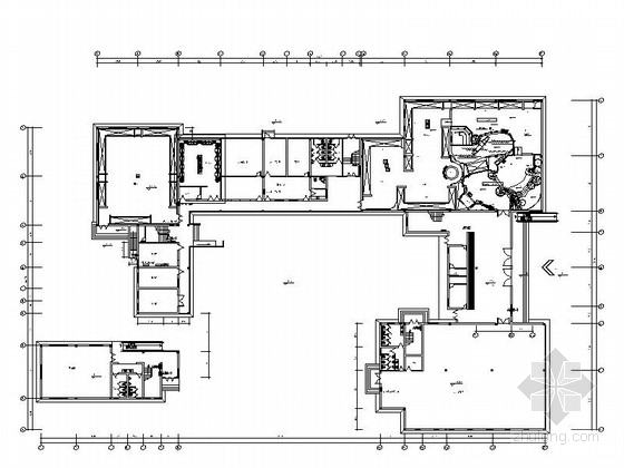 上海历史文物建筑资料下载-[浙江]历史文物博物馆陈列设计CAD竣工图（含节能表）