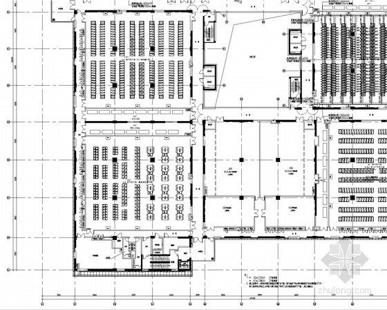 电子信息施工设计图资料下载-[上海]大型电子信息机房全套电气施工图纸84张（含计算书）