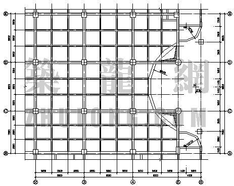 高铁标段施工工程图纸资料下载-某商场改造加固工程图纸