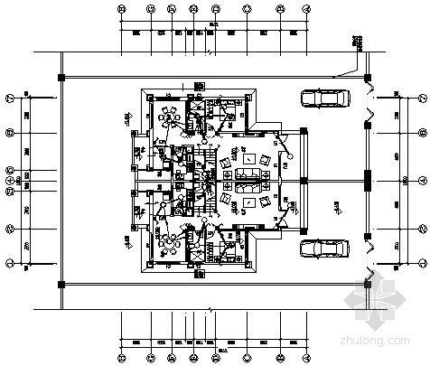 江西建筑电气图纸资料下载-[江西]五层独栋别墅电气施工图纸